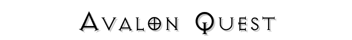 Avalon Quest font